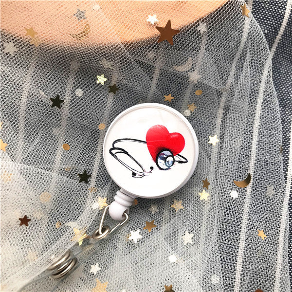 New Arrival Top Quality Retractable Doctor Nurse ID Badge.