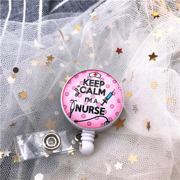 New Arrival Top Quality Retractable Doctor Nurse ID Badge.