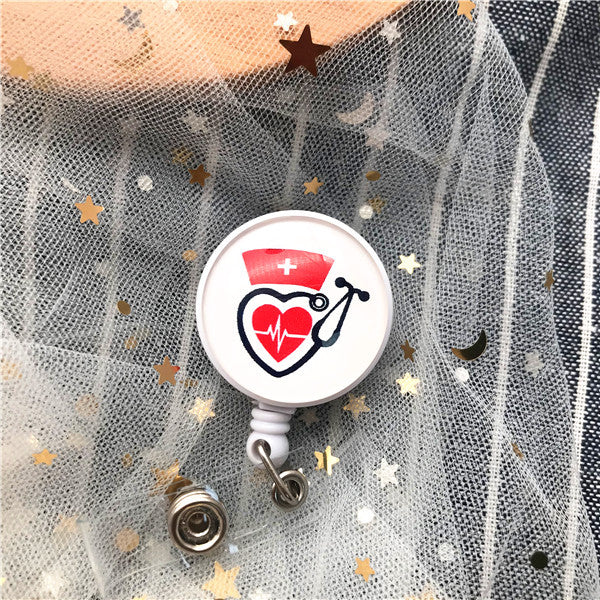 New Arrival Top Quality Retractable Doctor Nurse ID Badge.