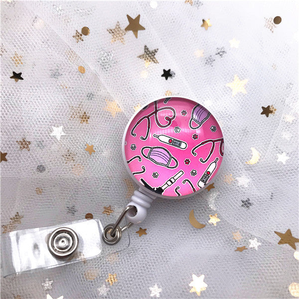New Arrival Top Quality Retractable Doctor Nurse ID Badge.