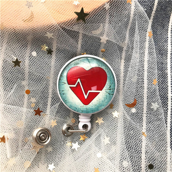 New Arrival Top Quality Retractable Doctor Nurse ID Badge.