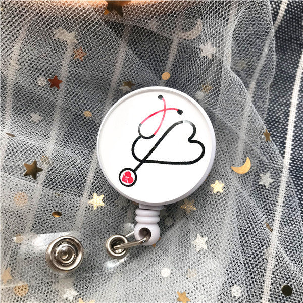 New Arrival Top Quality Retractable Doctor Nurse ID Badge.