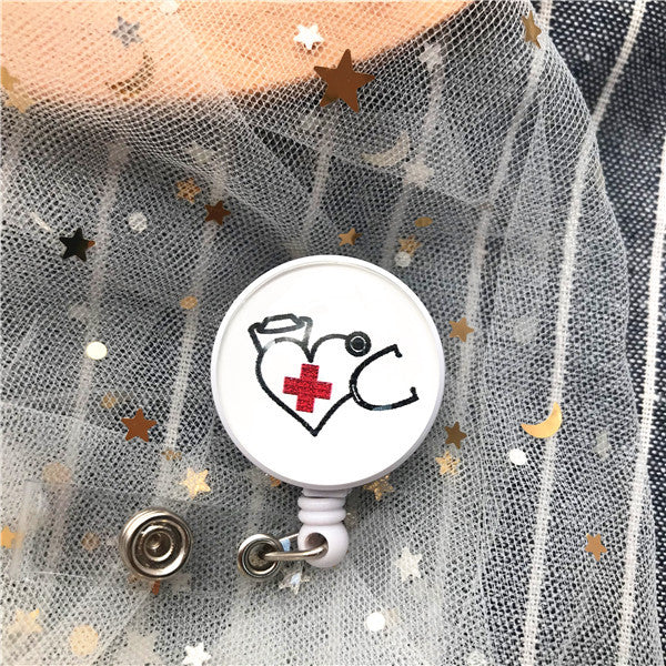 New Arrival Top Quality Retractable Doctor Nurse ID Badge.