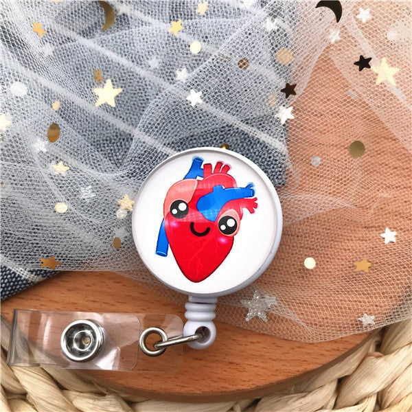 New Arrival Top Quality Retractable Doctor Nurse ID Badge.