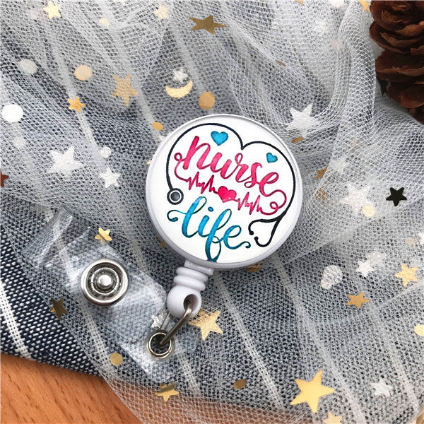 New Arrival Top Quality Retractable Doctor Nurse ID Badge.