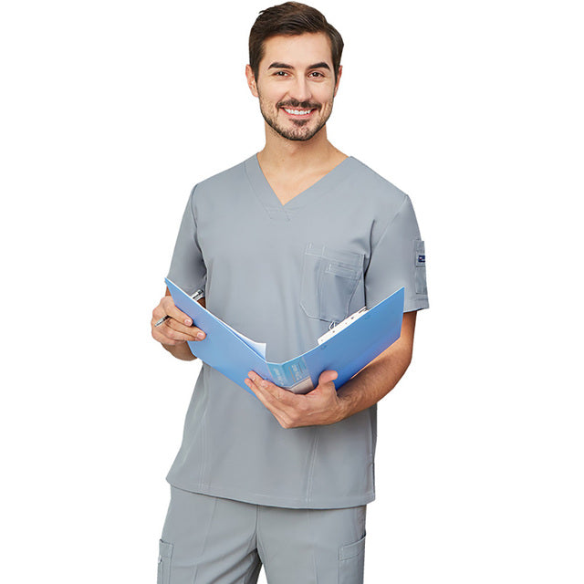 Scrub Set Uniform Nurse Workwear. Nursing Top and Pant Women or Men Solid Color.