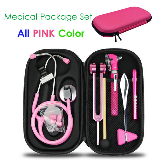 Medical Health Monitor Storage Case Kit and Stethoscope, Reflex Hammer LED Penlight. Micah Health Services/ Home Health Aide/ CNA/ Companions/ 24 Hrs Care